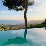 Casa Roca Lujo Mediterraneo Con Piscina Infinity 公寓 锡切斯